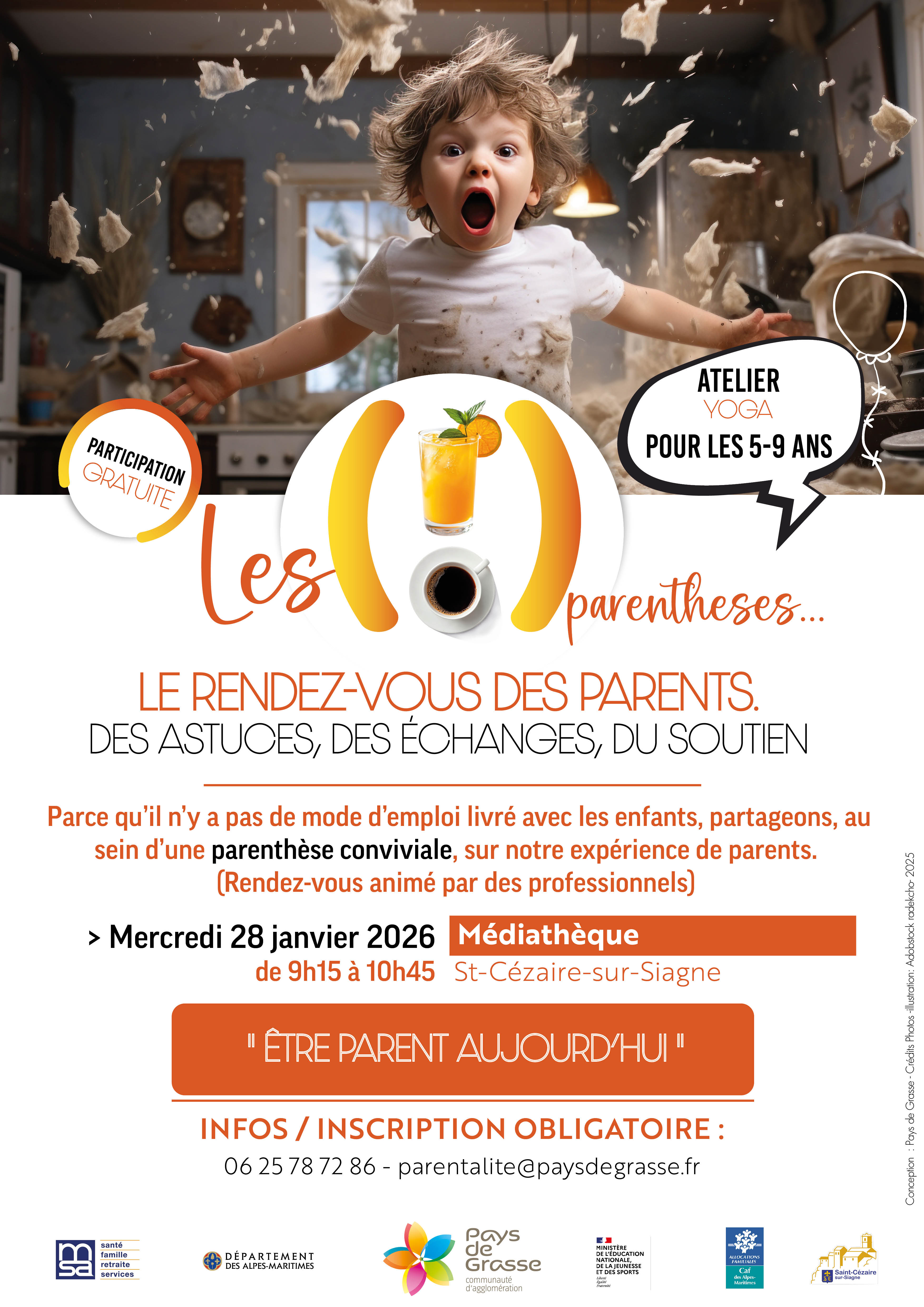 Parenthèses Parents - 28 janvier 2026 - Saint-Cézaire-sur-Siagne