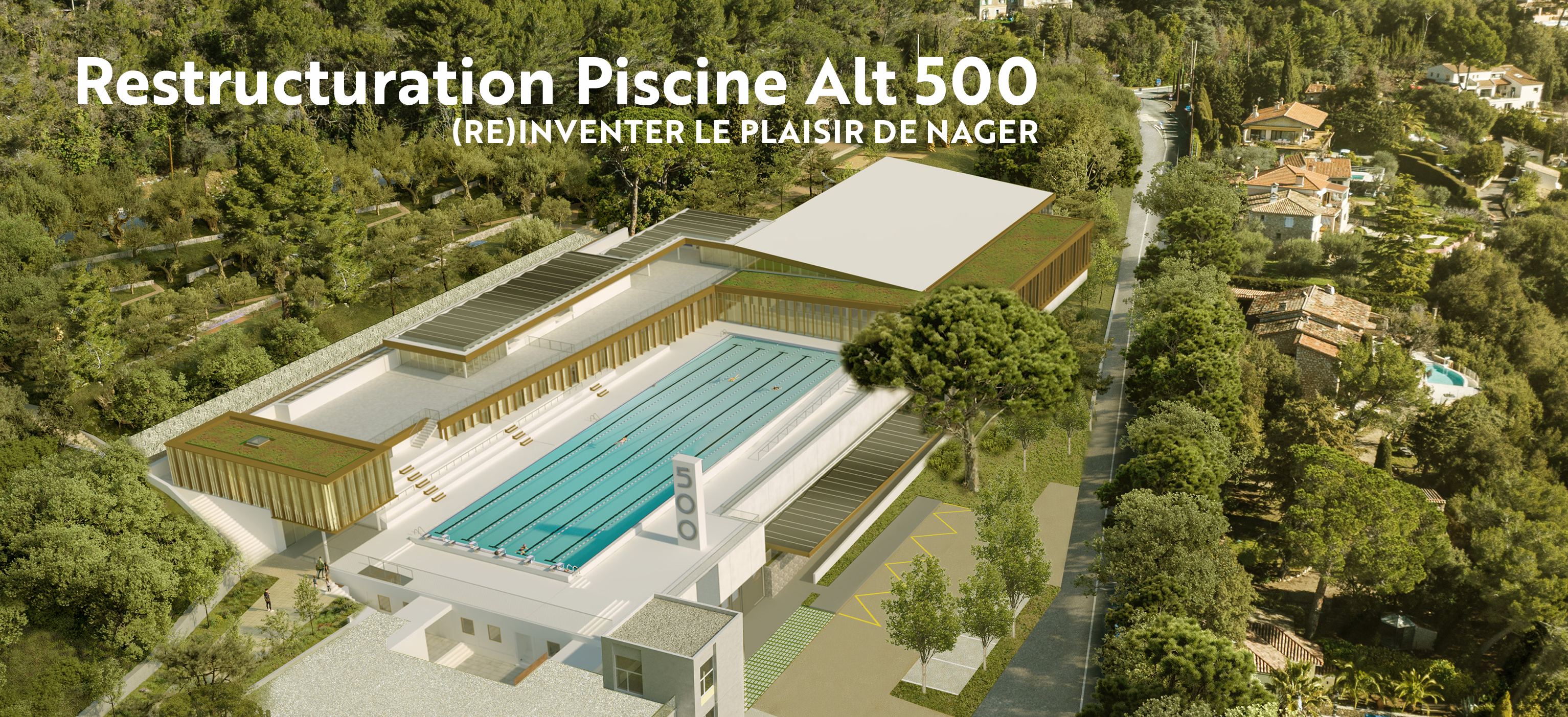 Restructuration piscine Altitude 500