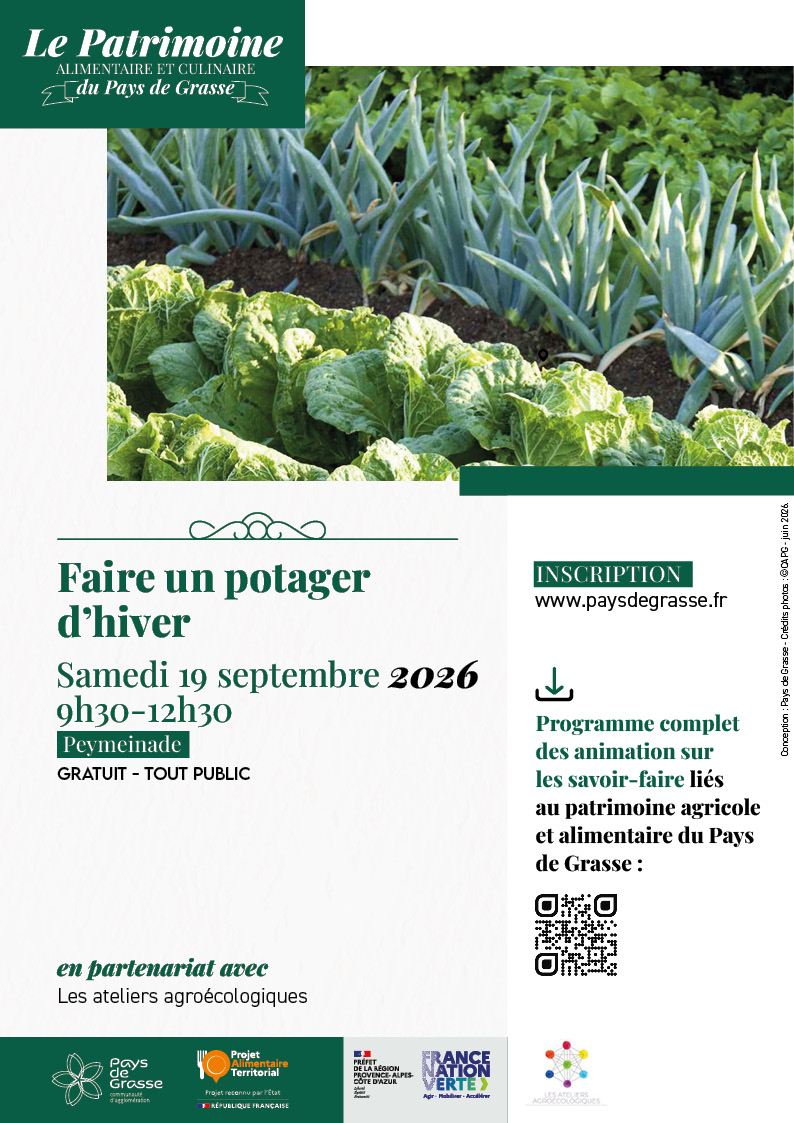 formation potager hiver pays de grasse