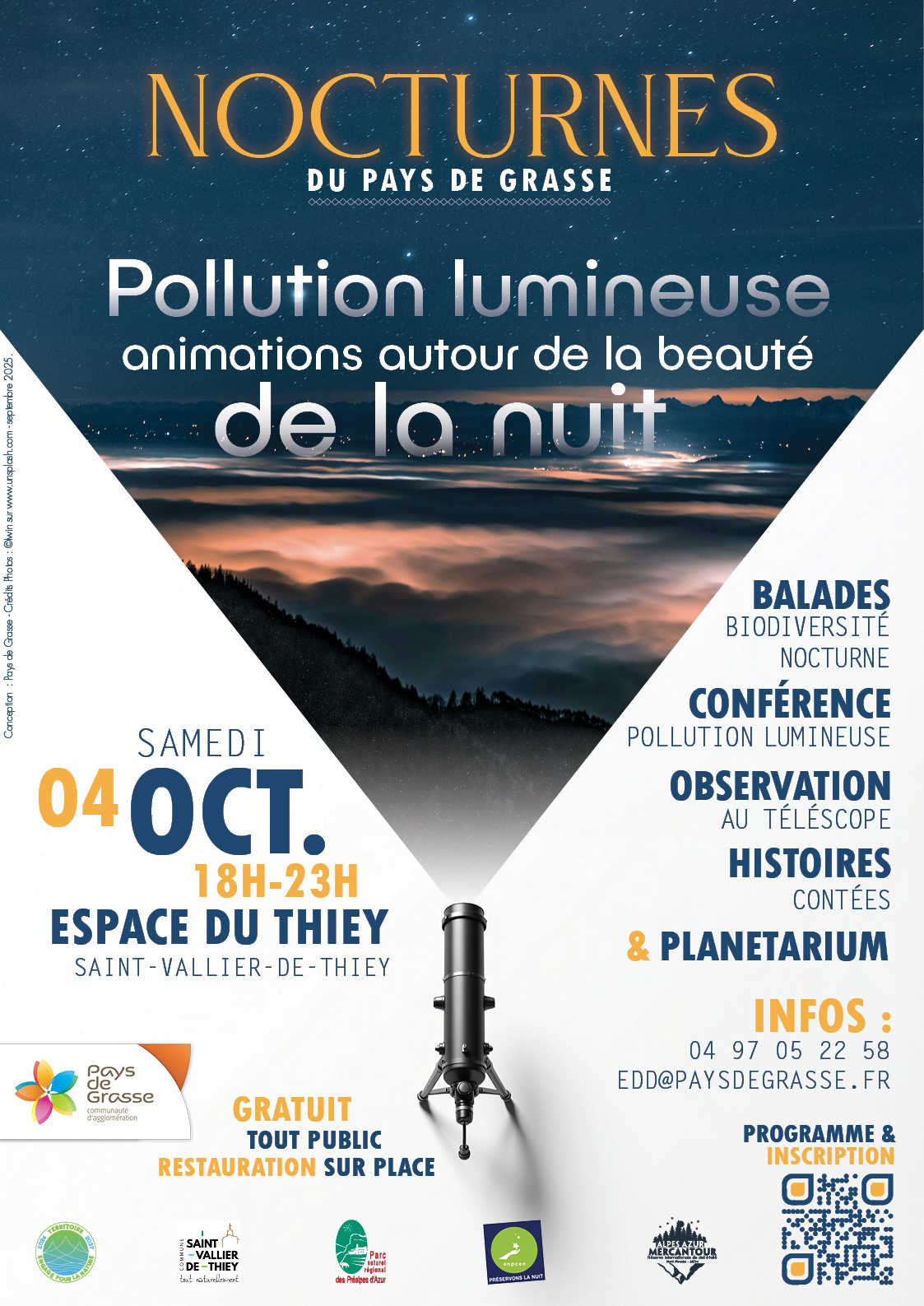 Nocturnes 2025 Pays de Grasse à Saint-Vallier-de-Thiey