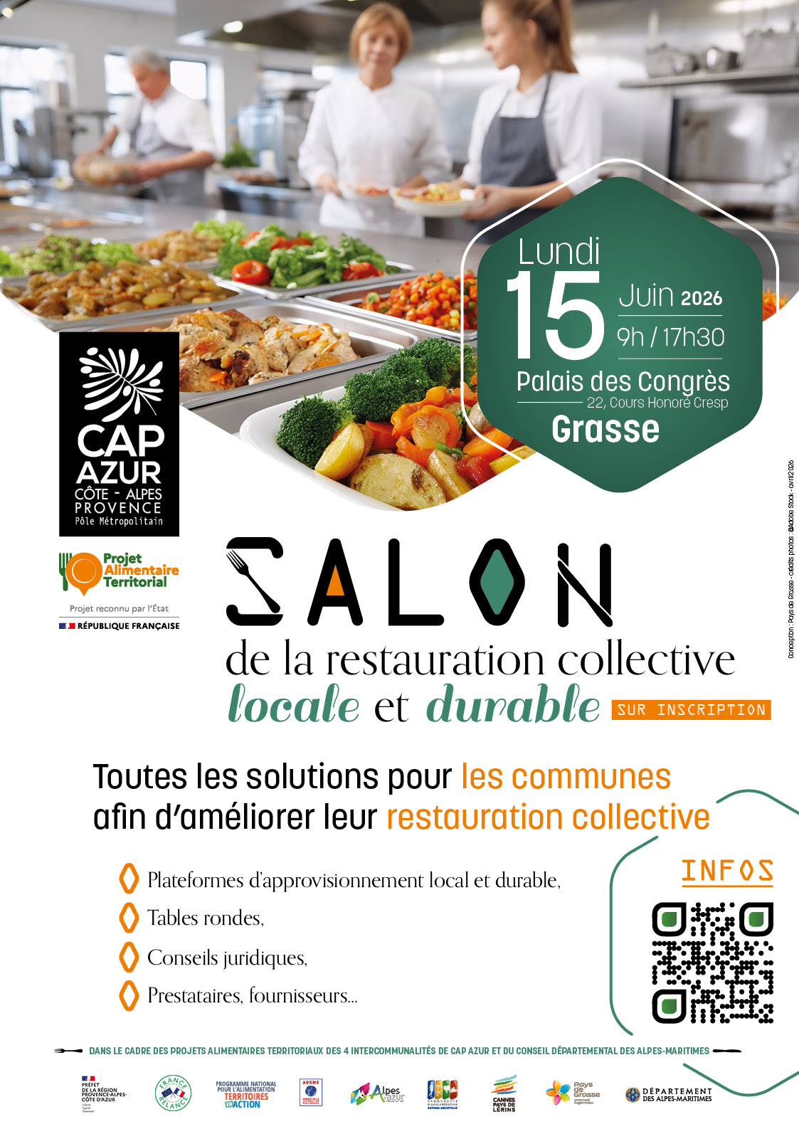 Salon de l’approvisionnement local et durable en restauration collective Cap Azur