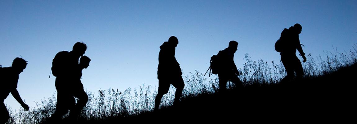 Balade lumière lune Pays de Grasse