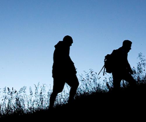 Balade lumière lune Pays de Grasse