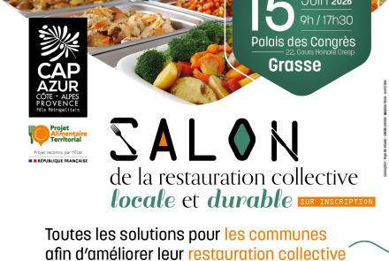 Salon de l’approvisionnement local et durable en restauration collective Cap Azur